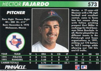Hector Fajardo  baseball card collectible - Main Image 2