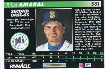 Rich Amaral  baseball card collectible - Main Image 2