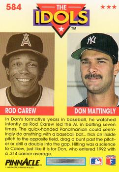 Don Mattingly / Rod Carew  baseball card collectible - Main Image 2