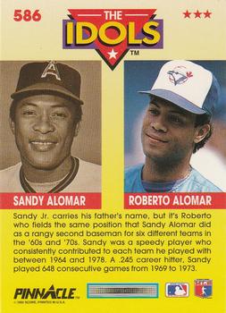 Roberto Alomar / Sandy Alomar  baseball card collectible - Main Image 2