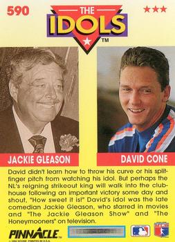 David Cone / Jackie Gleason  baseball card collectible - Main Image 2