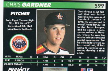 Chris Gardner  baseball card collectible - Main Image 2