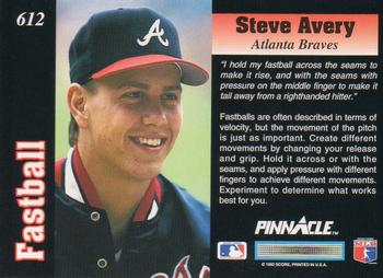 Steve Avery  baseball card collectible - Main Image 2