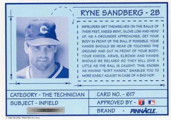 Ryne Sandberg  baseball card collectible - Main Image 2