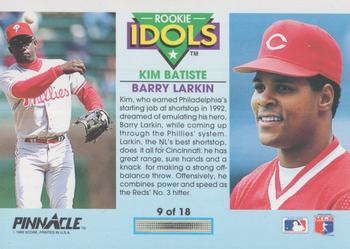 Kim Batiste / Barry Larkin  baseball card collectible - Main Image 2