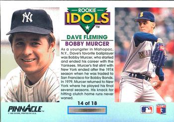 Dave Fleming / Bobby Murcer  baseball card collectible - Main Image 2