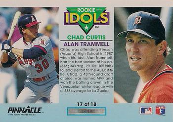 Chad Curtis / Alan Trammell  baseball card collectible - Main Image 2