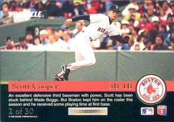 Scott Cooper  baseball card collectible - Main Image 2