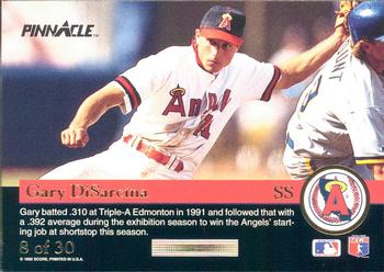 Gary DiSarcina  baseball card collectible - Main Image 2