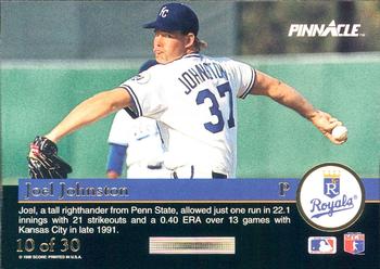 Joel Johnston  baseball card collectible - Main Image 2