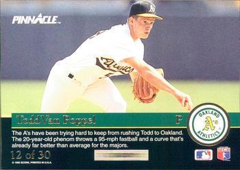 Todd Van Poppel  baseball card collectible - Main Image 2