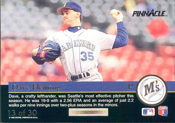 Dave Fleming  baseball card collectible - Main Image 2