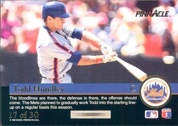 Todd Hundley  baseball card collectible - Main Image 2