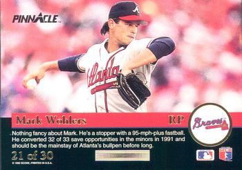 Mark Wohlers  baseball card collectible - Main Image 2