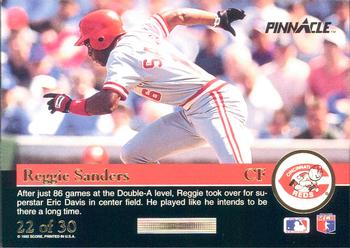 Reggie Sanders  baseball card collectible - Main Image 2