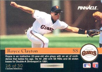 Royce Clayton  baseball card collectible - Main Image 2