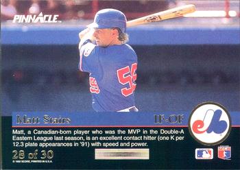 Matt Stairs  baseball card collectible - Main Image 2