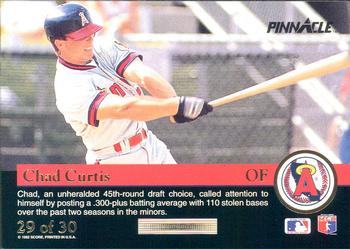 Chad Curtis  baseball card collectible - Main Image 2