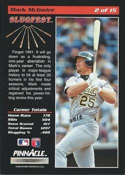 Mark McGwire  baseball card collectible - Main Image 2
