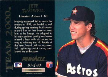 Jeff Bagwell  baseball card collectible - Main Image 2
