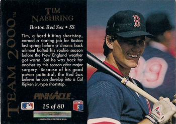 Tim Naehring  baseball card collectible - Main Image 2