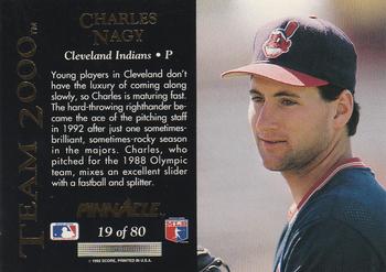 Charles Nagy  baseball card collectible - Main Image 2