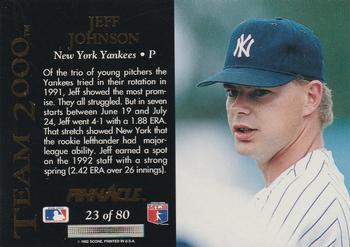 Jeff Johnson  baseball card collectible - Main Image 2