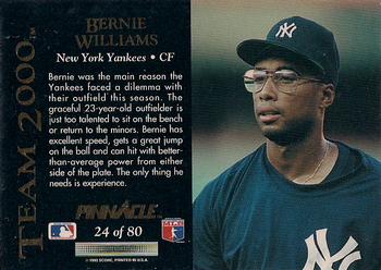 Bernie Williams  baseball card collectible - Main Image 2