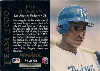 Jose Offerman  baseball card collectible - Main Image 2