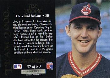 Jim Thome  baseball card collectible - Main Image 2