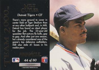 Milt Cuyler  baseball card collectible - Main Image 2