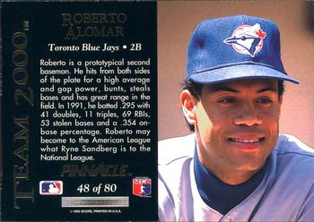 Roberto Alomar  baseball card collectible - Main Image 2