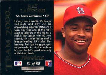 Ray Lankford  baseball card collectible - Main Image 2