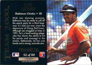 Leo Gomez  baseball card collectible - Main Image 2