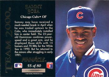 Sammy Sosa  baseball card collectible - Main Image 2