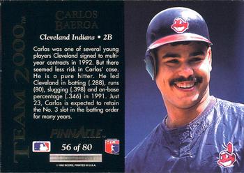 Carlos Baerga  baseball card collectible - Main Image 2