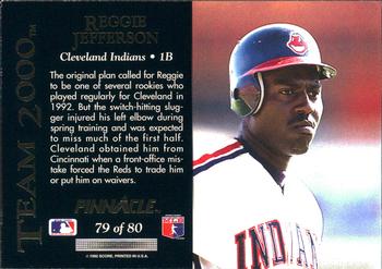 Reggie Jefferson  baseball card collectible - Main Image 2