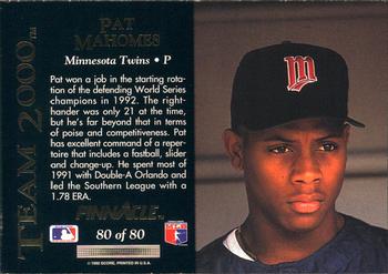 Pat Mahomes  baseball card collectible - Main Image 2