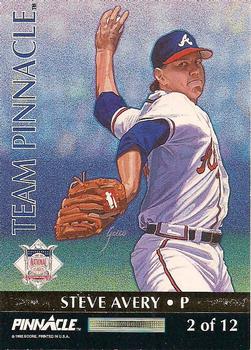 Jim Abbott / Steve Avery  baseball card collectible - Main Image 2