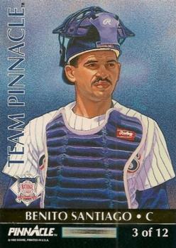 Ivan Rodriguez / Benito Santiago  baseball card collectible - Main Image 2