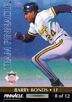Danny Tartabull / Barry Bonds  baseball card collectible - Main Image 2