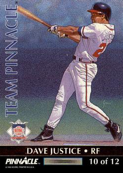 Ruben Sierra / Dave Justice  baseball card collectible - Main Image 2