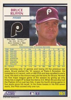 Bruce Ruffin  baseball card collectible - Main Image 2