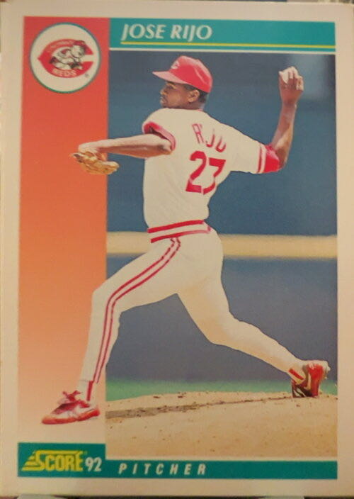 Jose Rijo  baseball card collectible - Main Image 3