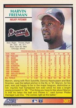 Marvin Freeman  baseball card collectible - Main Image 2