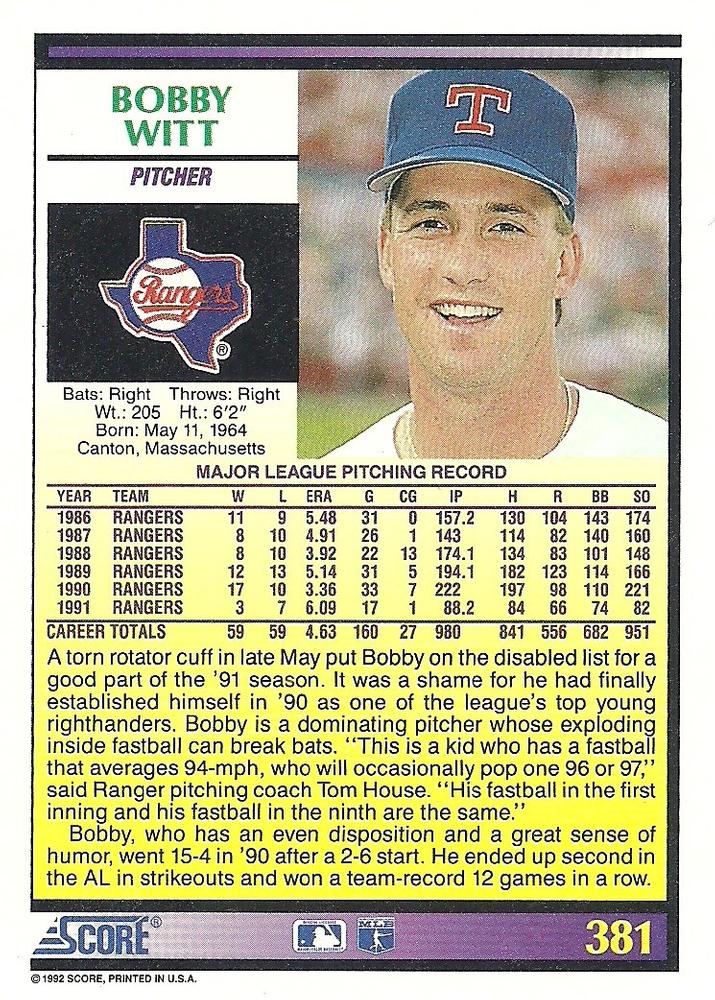 Bobby Witt  baseball card collectible - Main Image 2