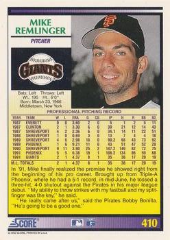 Mike Remlinger  baseball card collectible - Main Image 2