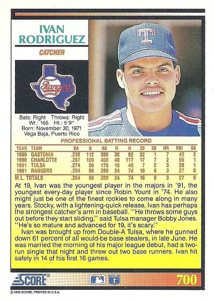 Ivan Rodriguez  baseball card collectible - Main Image 2