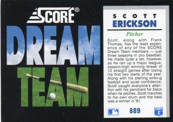 Scott Erickson  baseball card collectible - Main Image 2