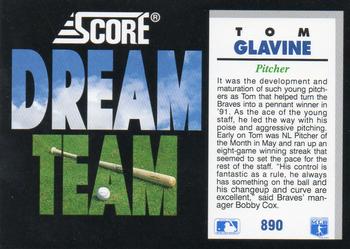Tom Glavine  baseball card collectible - Main Image 2
